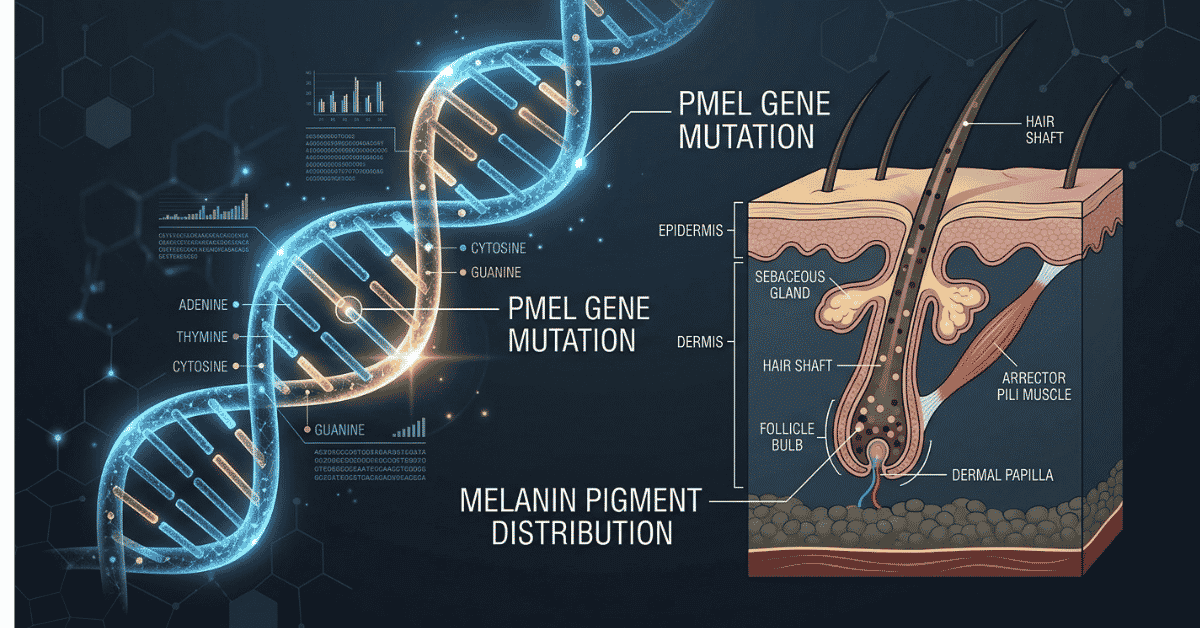 Genetic background and the PMEL gene info